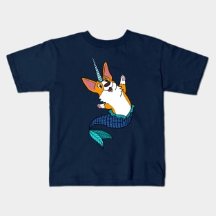 The MerUniCorgi Kids T-Shirt